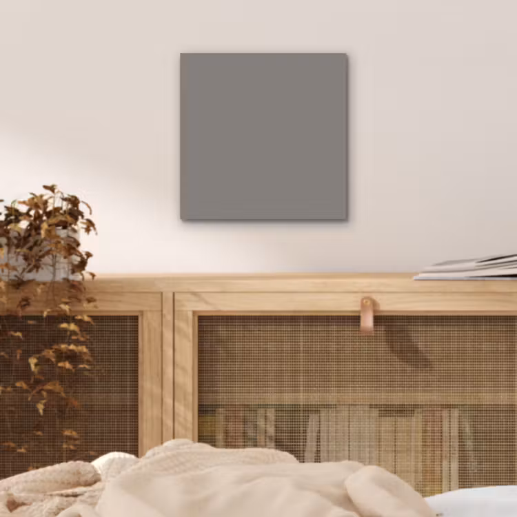 Aluminium schilderij - Mineral - Grey - Grijs — 4