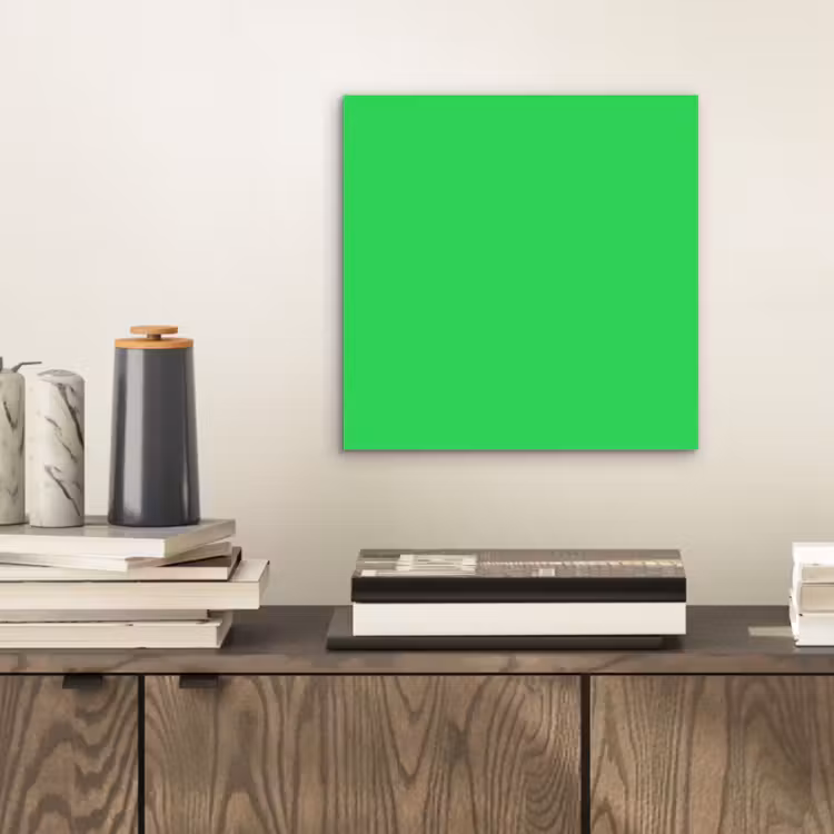 Aluminium schilderij - Mint - Green - Groen — 2