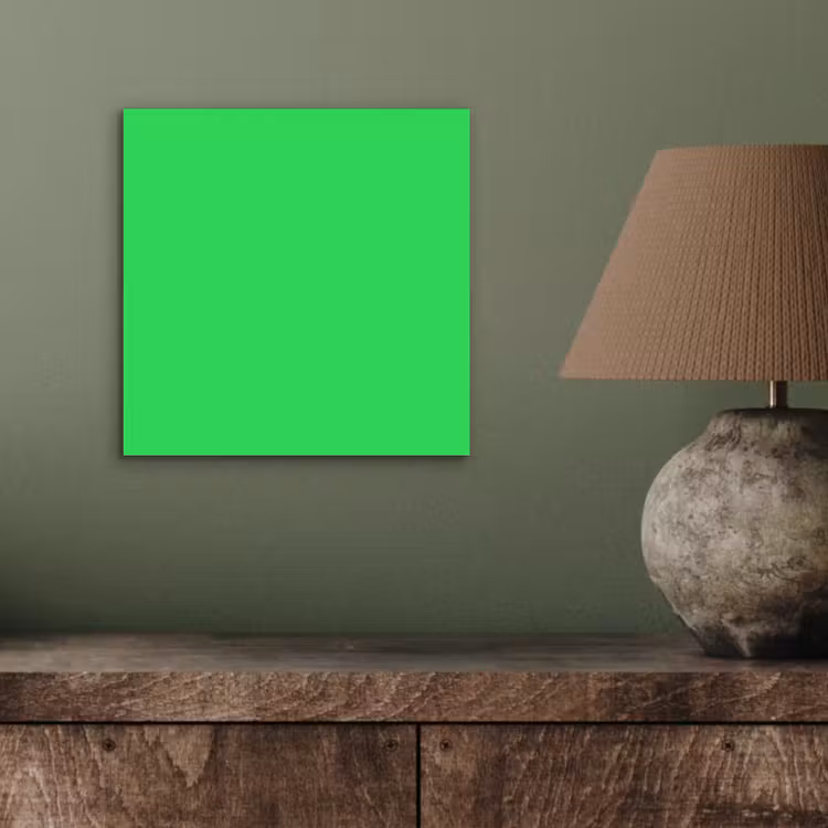 Aluminium schilderij - Mint - Green - Groen — 3