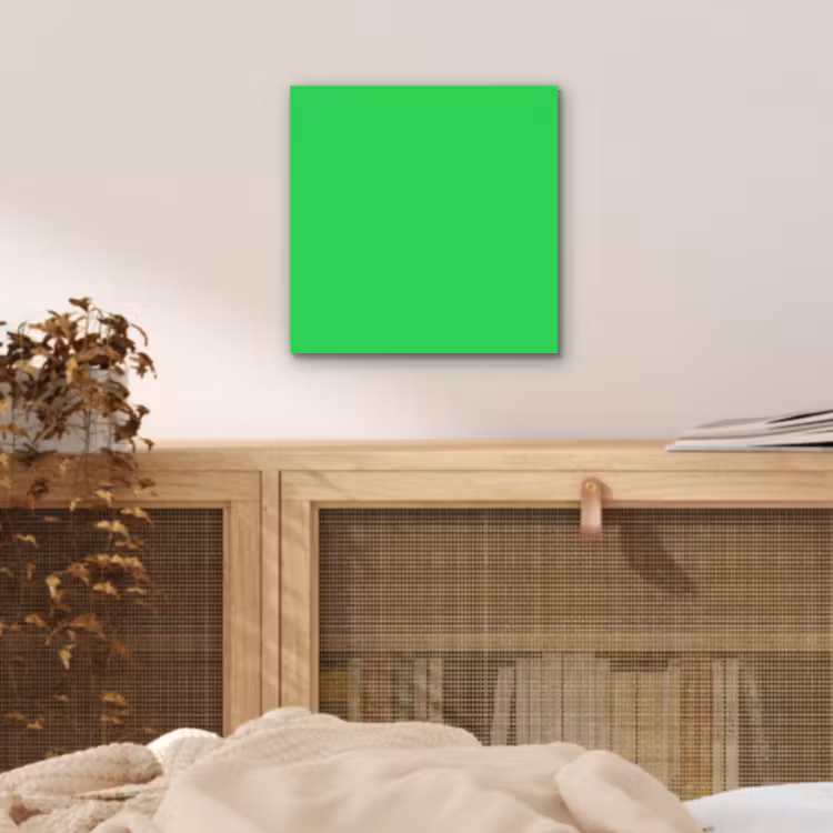 Aluminium schilderij - Mint - Green - Groen — 4