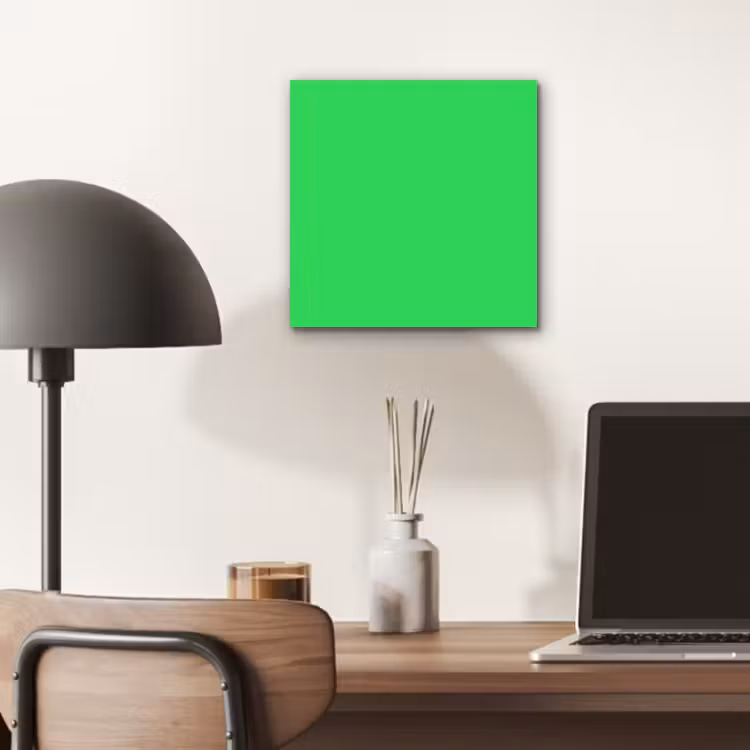 Aluminium schilderij - Mint - Green - Groen — 6