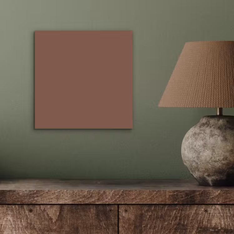 Aluminium schilderij - Muted - Chestnut - Bruin — 3
