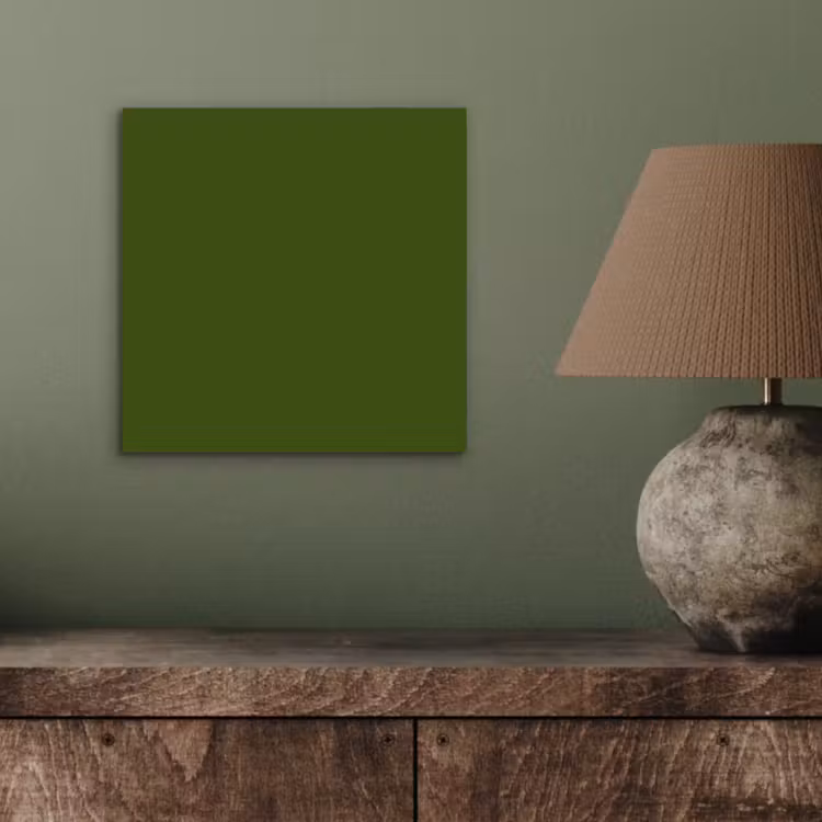 Aluminium schilderij - Olive - Drab - Groen — 3
