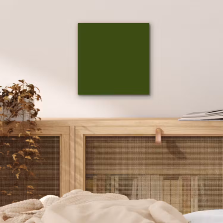 Aluminium schilderij - Olive - Drab - Groen — 4