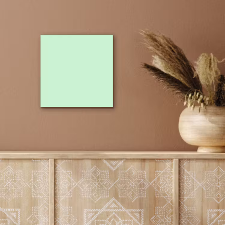 Aluminium schilderij - Pale - Mint - Groen — 5