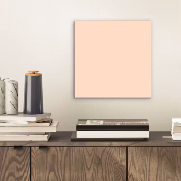 Aluminium schilderij - Pale - Peach - Nude — 2