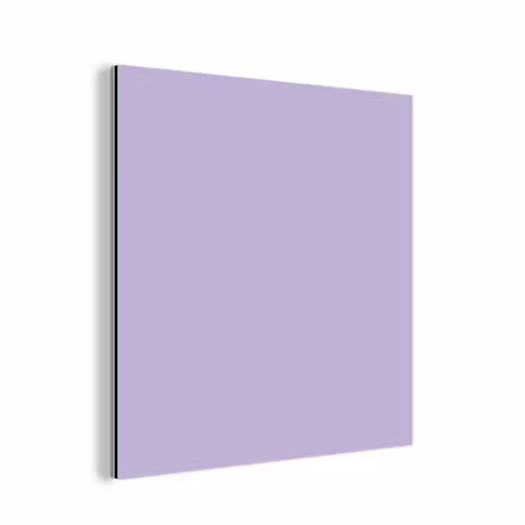 Aluminium schilderij - Pastel - Lilac - Paars — 1