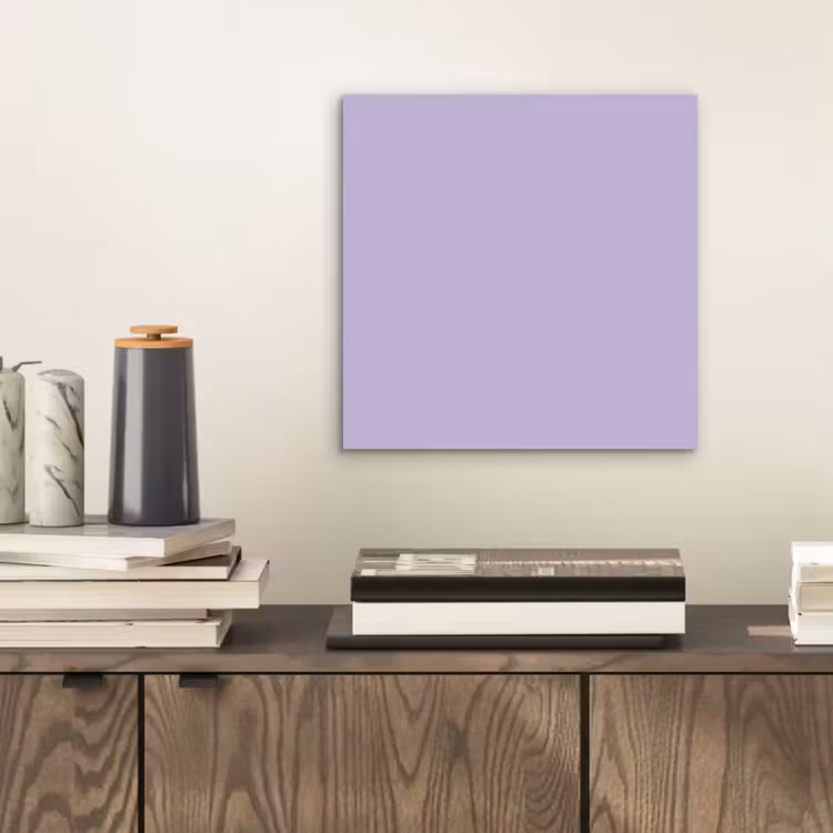 Aluminium schilderij - Pastel - Lilac - Paars — 2