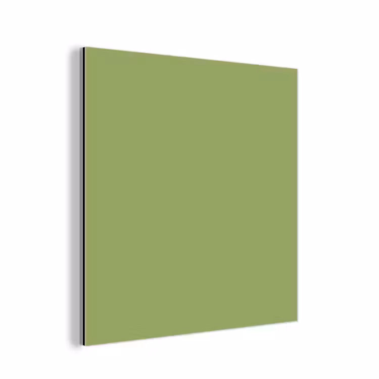 Aluminium schilderij - Sage - Green - Groen — 1