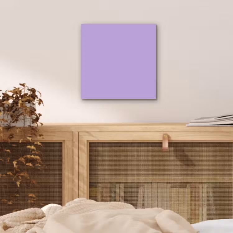 Aluminium schilderij - Soft - Lavender - Paars — 4