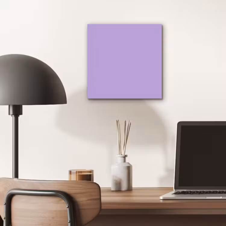 Aluminium schilderij - Soft - Lavender - Paars — 6