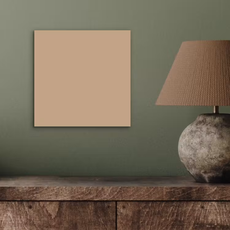 Aluminium schilderij - Soft - Taupe - Bruin — 3