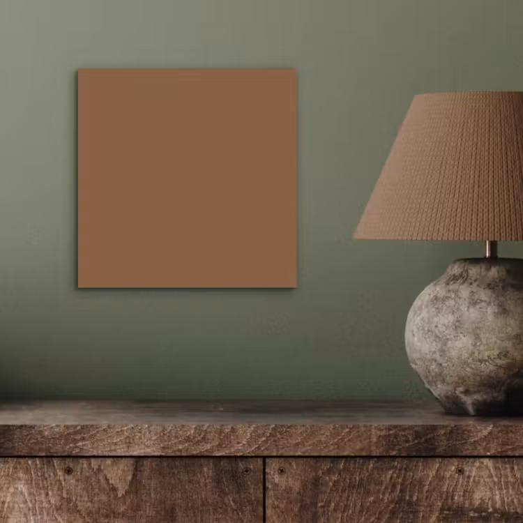 Aluminium schilderij - Soft - Walnut - Bruin — 3