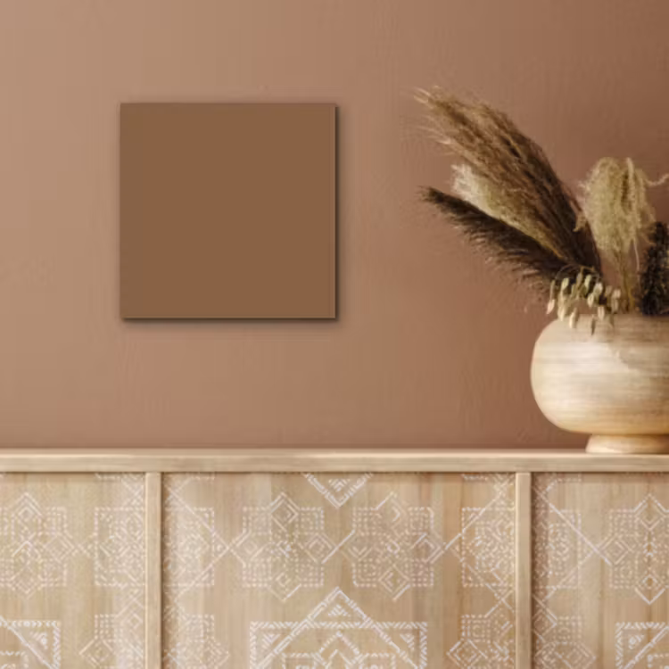 Aluminium schilderij - Soft - Walnut - Bruin — 5