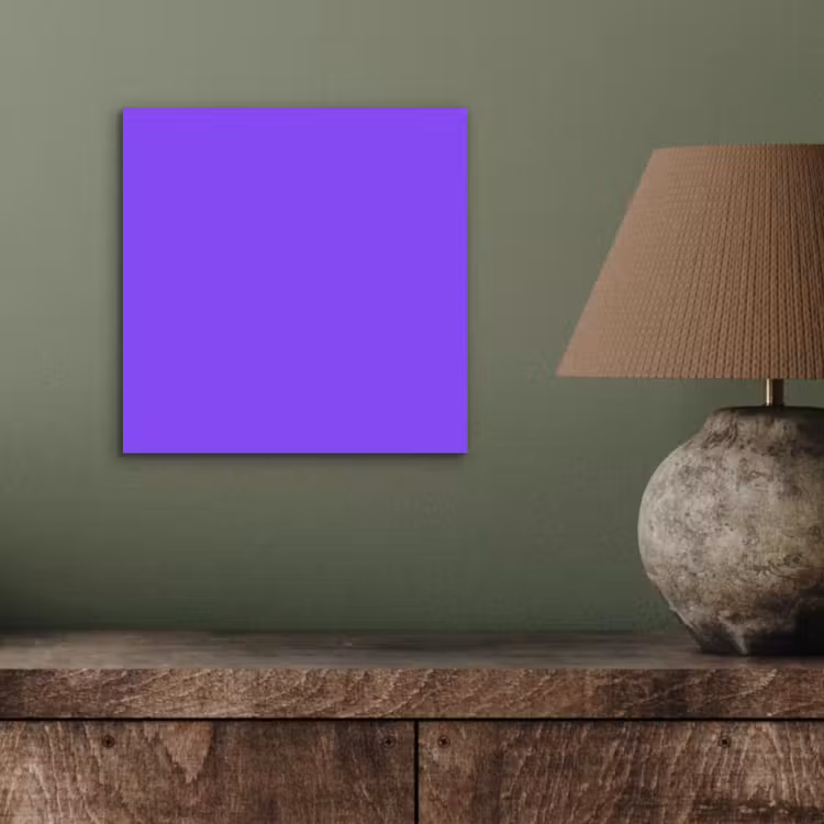 Aluminium schilderij - Vivid - Violet - Paars — 3
