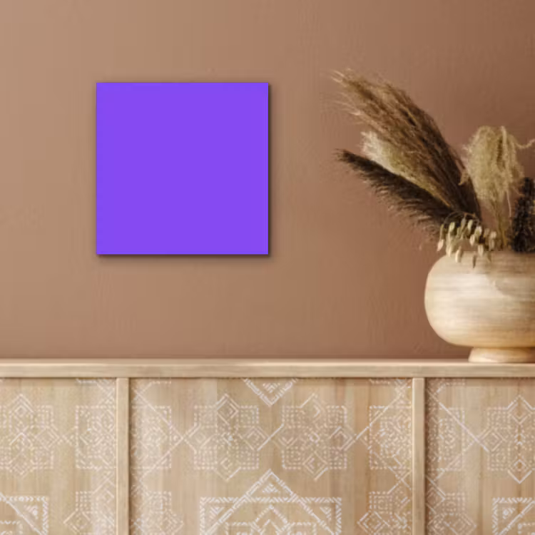 Aluminium schilderij - Vivid - Violet - Paars — 5