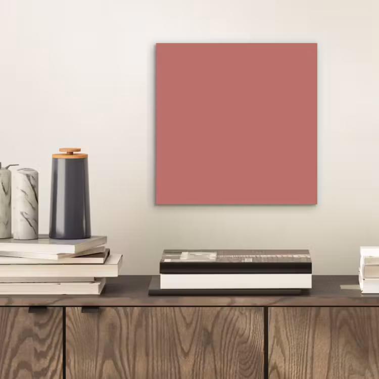 Aluminium schilderij - Ancient - Rose - Roze — 2