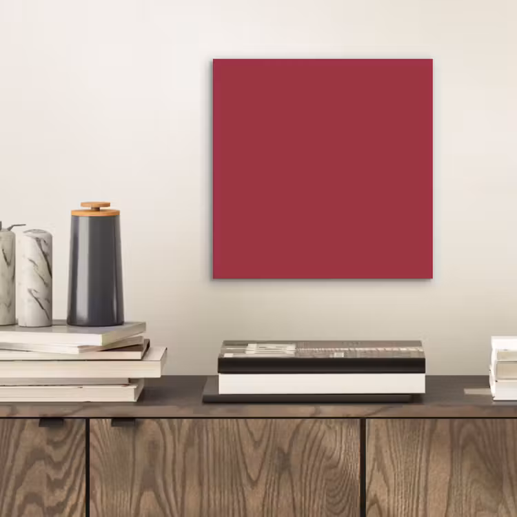 Aluminium schilderij - Antique - Ruby - Rood — 2
