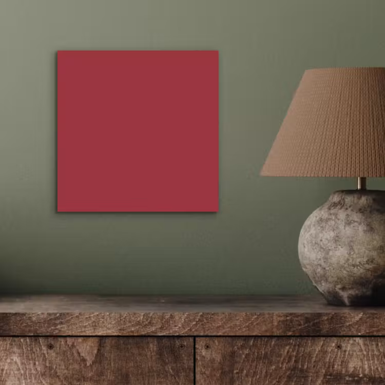 Aluminium schilderij - Antique - Ruby - Rood — 3