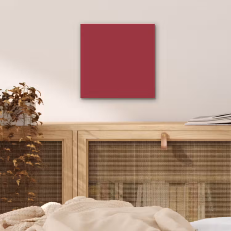 Aluminium schilderij - Antique - Ruby - Rood — 4