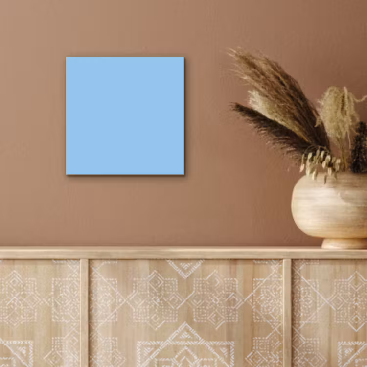 Aluminium schilderij - Baby - Blue - Blauw — 5