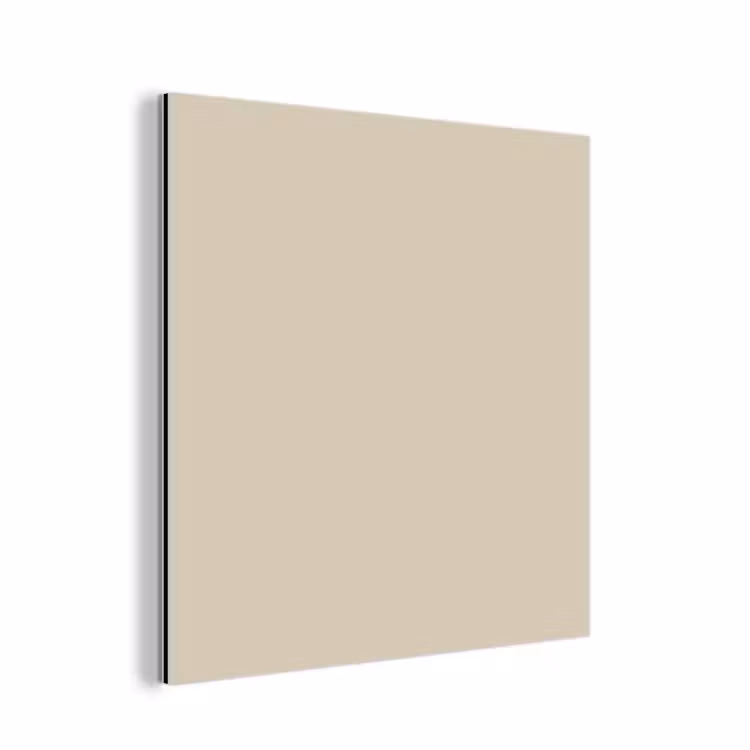 Aluminium schilderij - Baked - Biscuit - Nude — 1