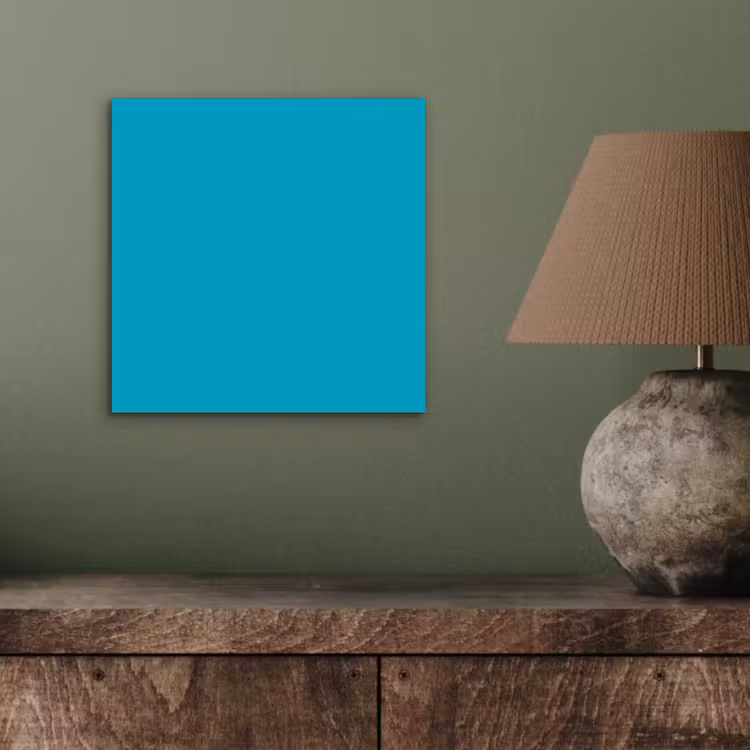Aluminium schilderij - Deep - Turquoise - Turkoois — 3