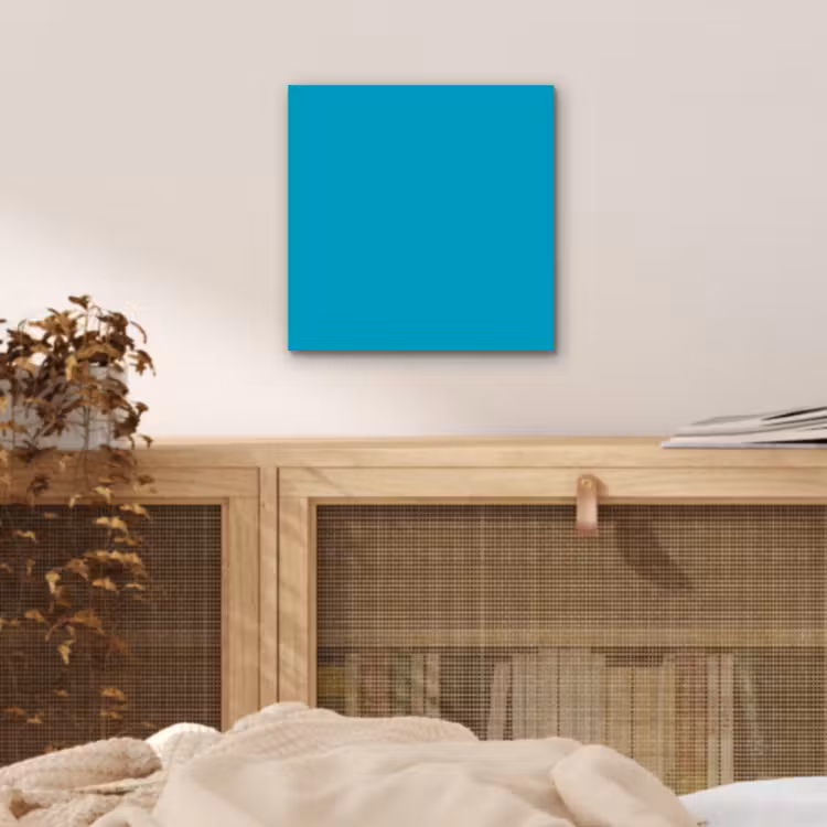 Aluminium schilderij - Deep - Turquoise - Turkoois — 4