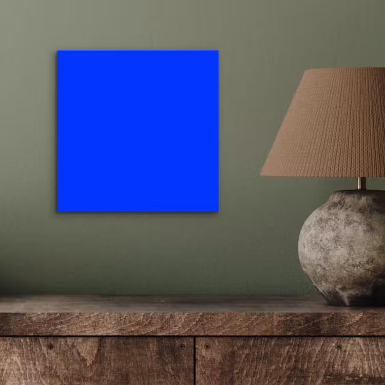 Aluminium schilderij - Electric - Blue - Blauw — 3