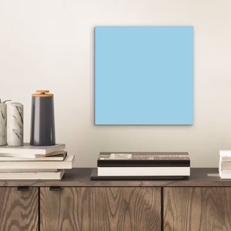 Aluminium schilderij - Ice - Blue - Blauw — 2
