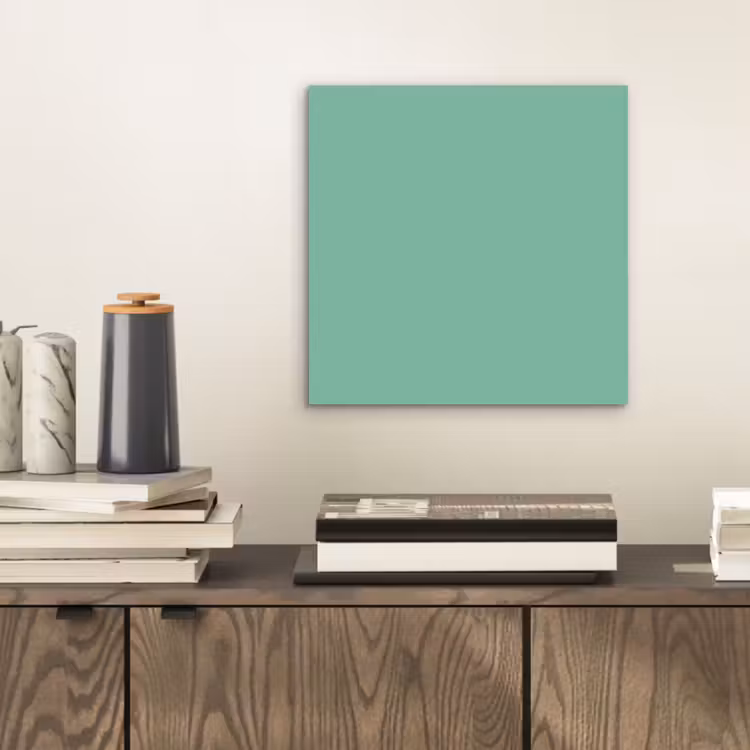 Aluminium schilderij - Ocean - Jade - Groen — 2