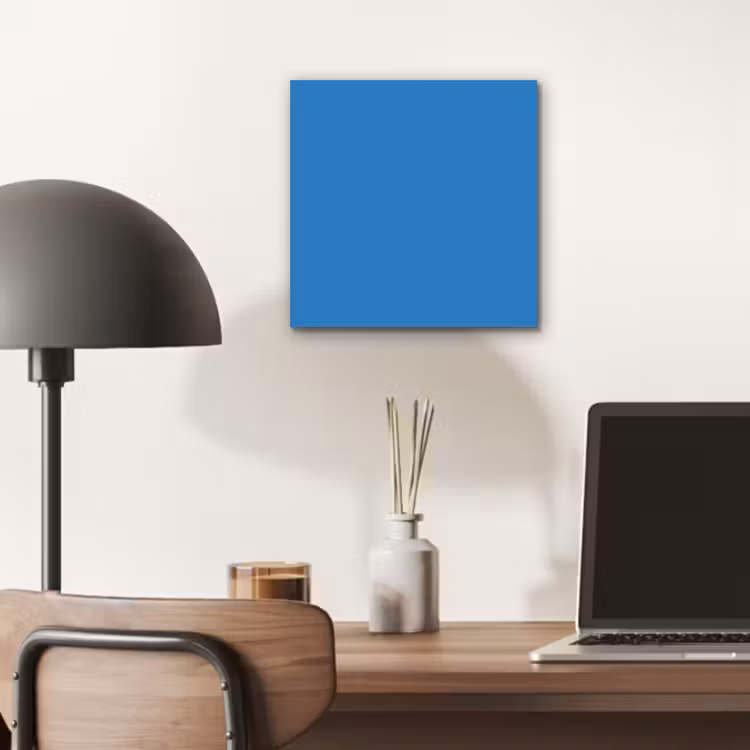 Aluminium schilderij - Royal - Blue - Blauw — 6