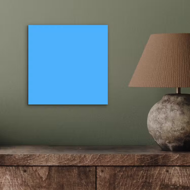 Aluminium schilderij - Sky - Blue - Blauw — 3
