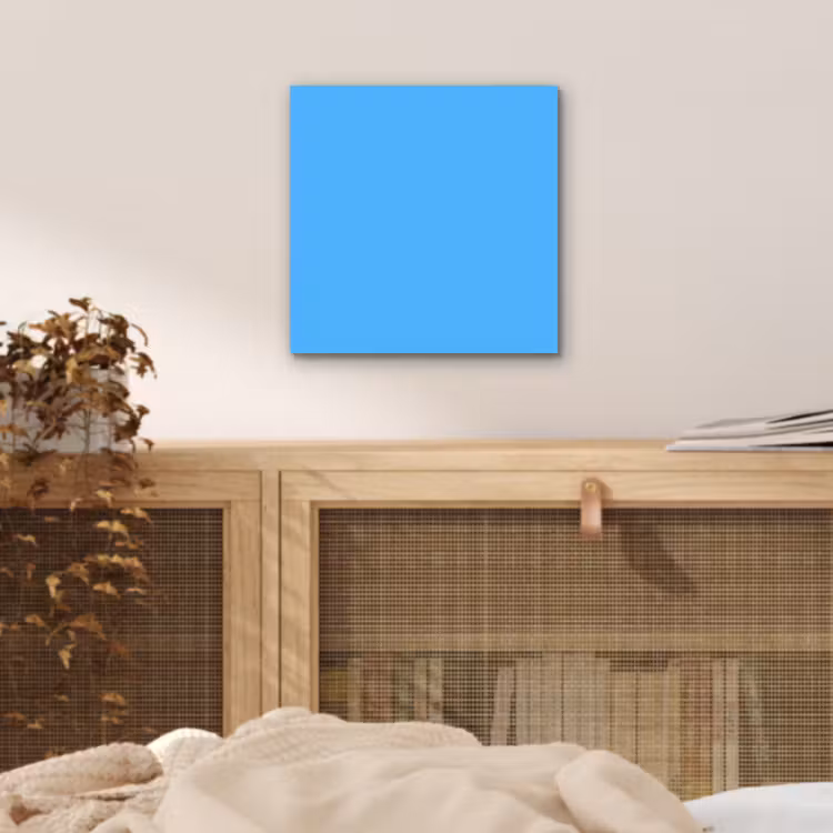 Aluminium schilderij - Sky - Blue - Blauw — 4