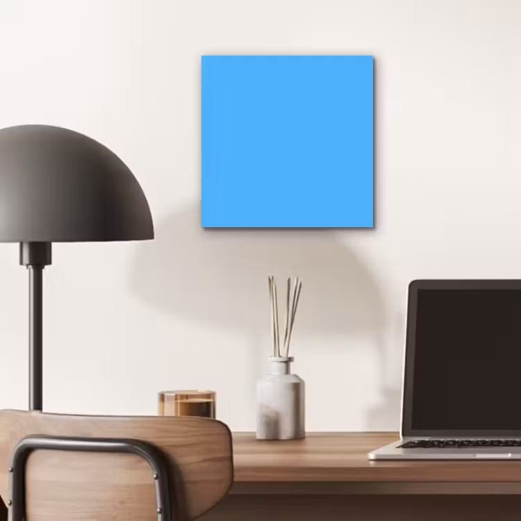 Aluminium schilderij - Sky - Blue - Blauw — 6