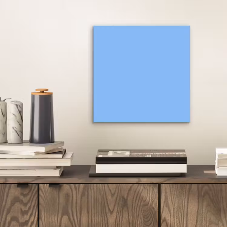 Aluminium schilderij - Sky - Glow - Blauw — 2
