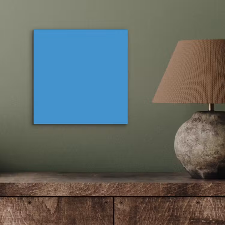 Aluminium schilderij - Steel - Blue - Blauw — 3
