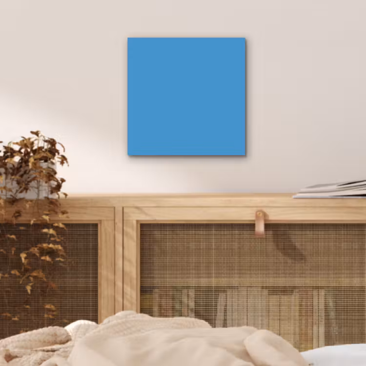 Aluminium schilderij - Steel - Blue - Blauw — 4