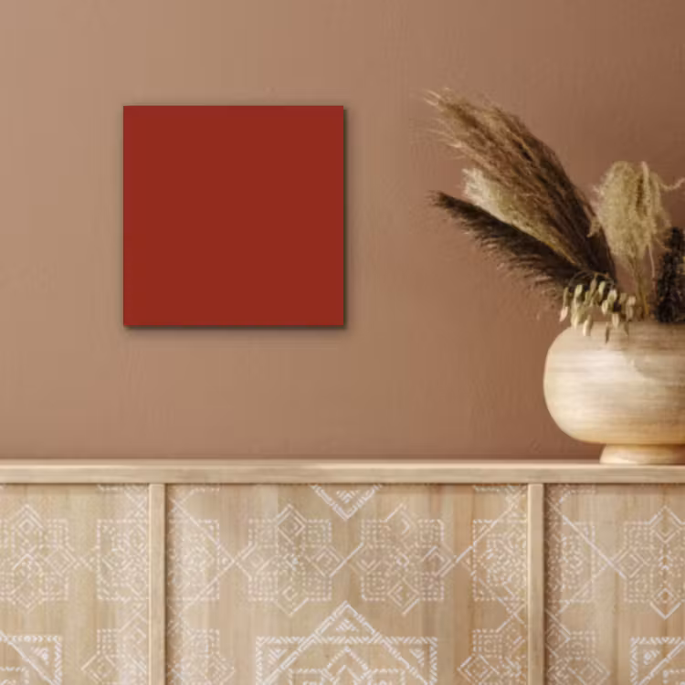 Aluminium schilderij - Burnt - Copper - Rood — 5