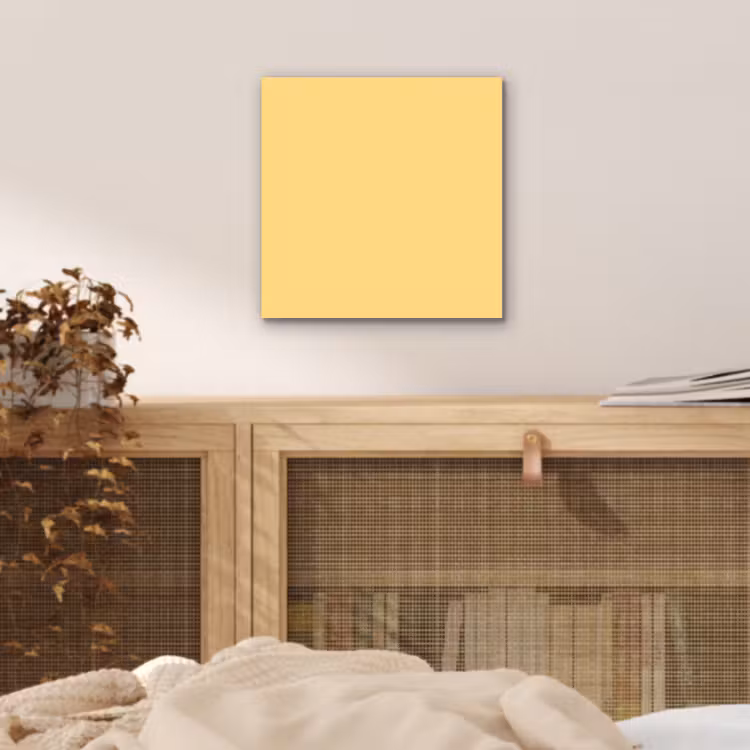 Aluminium schilderij - Butter - Geel - Yellow — 4