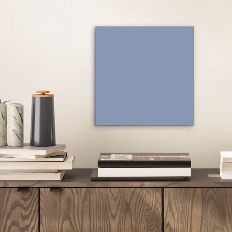 Aluminium schilderij - Canary - Champ - Blauw — 2