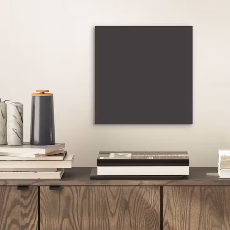 Aluminium schilderij - Charcoal - Grijs- Grey — 2