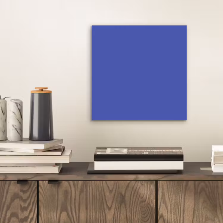Aluminium schilderij - Chinese - Blue - Blauw — 2
