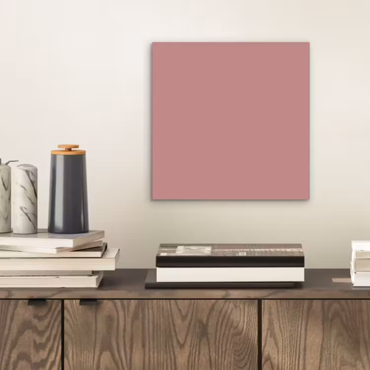 Aluminium schilderij - Dusty - Rose - Roze — 2