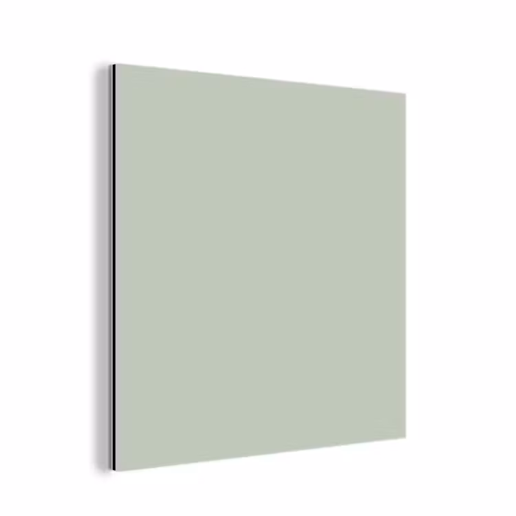 Aluminium schilderij - Frosted - Mint - Groen — 1