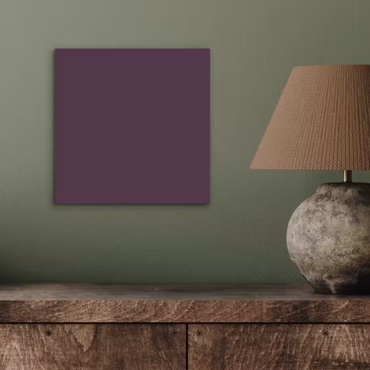 Aluminium schilderij - Midnight - Plum - Paars — 3