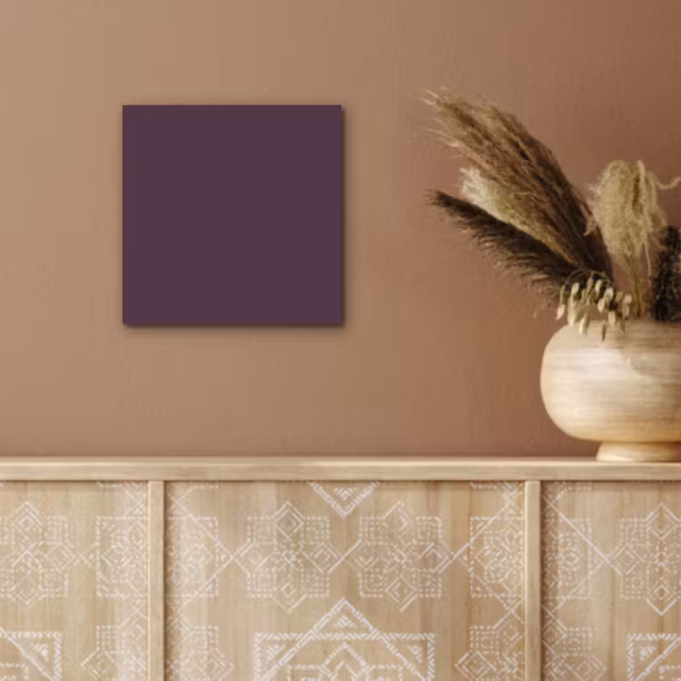 Aluminium schilderij - Midnight - Plum - Paars — 5