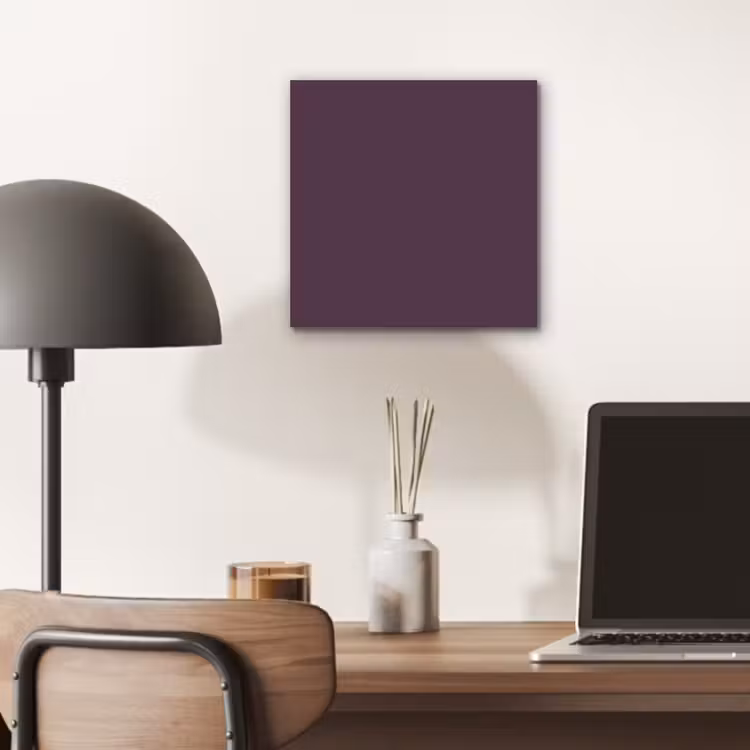 Aluminium schilderij - Midnight - Plum - Paars — 6