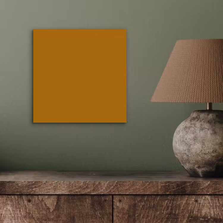 Aluminium schilderij - Ocre - Gold - Geel — 3