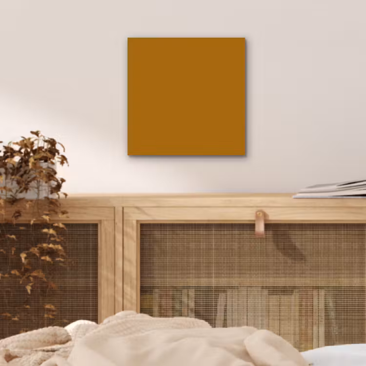 Aluminium schilderij - Ocre - Gold - Geel — 4